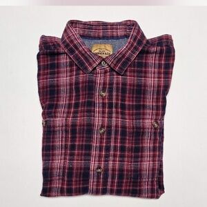 Roebock & Company plaid flannel shirt, M